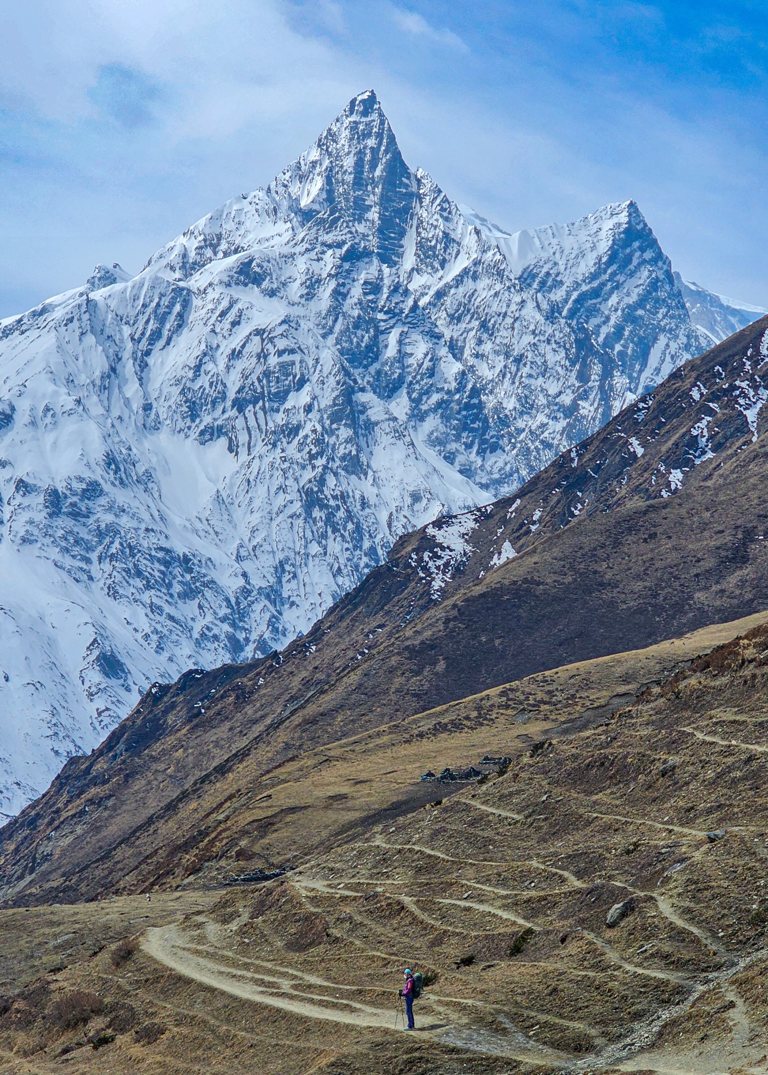 Unclimbed peak on the Nepalese / Tibetan border